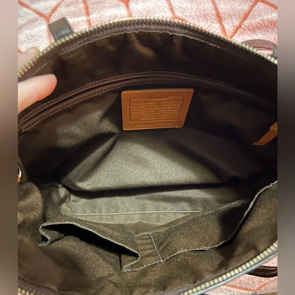 Coach Brown Signature Tote Bag ✨EUC✨ - Picture 6 of 10